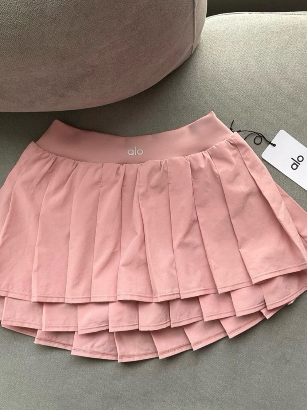 Alo Yoga Double Or Nothing Pink Skirt/Skort - Size S